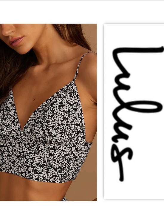 Lulus Tops - Lulus Summer Romance Floral Print Cropped Cami